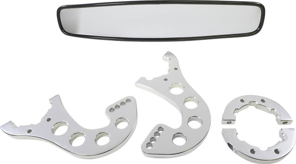 Beard Seats - 06400638 - Mirror - Rear View - Rectangle - Chrome - Kit