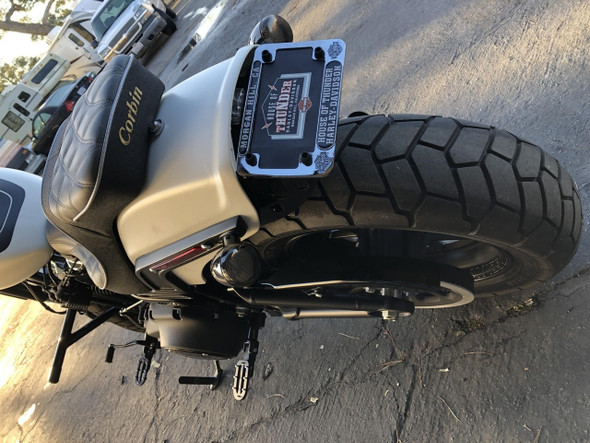 Bung King - 2018 Fat bob License Plate Relocation Kit