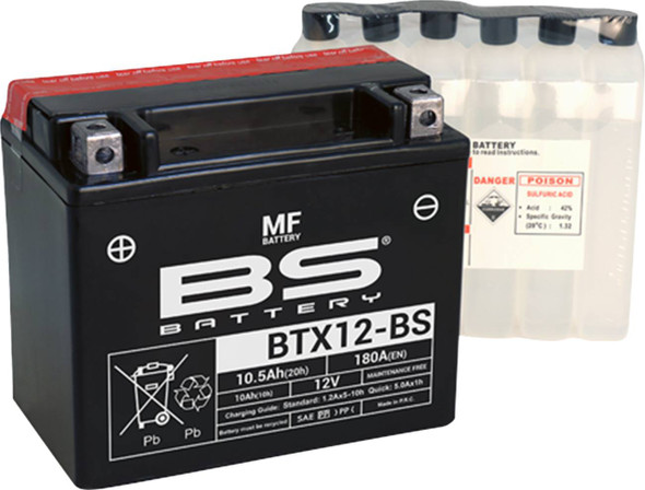 Bs Battery - 21130862 - Battery - BTX12-BS (YTX)