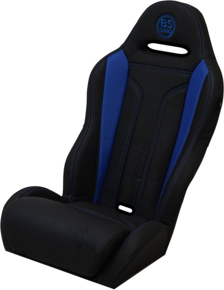 Bs Sand - 08120060 - Performance Seat - Double T - Black/Blue - Polaris - '12-'21