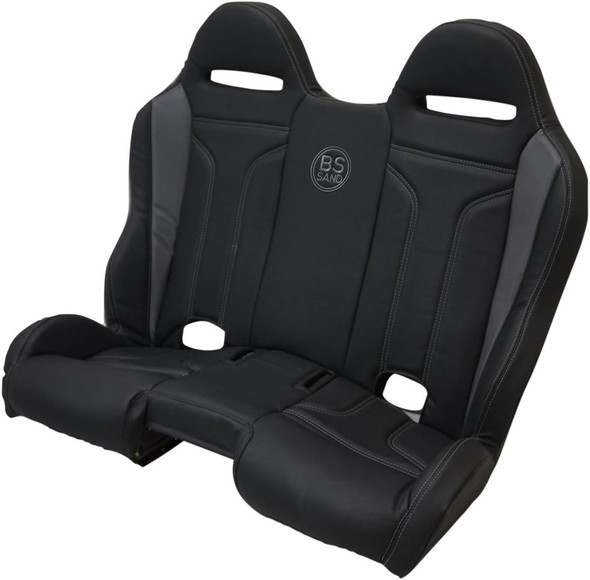 Bs Sand - 08120112 - Performance Bench Seat - Black/Gray - Maverick X3 '16-'20