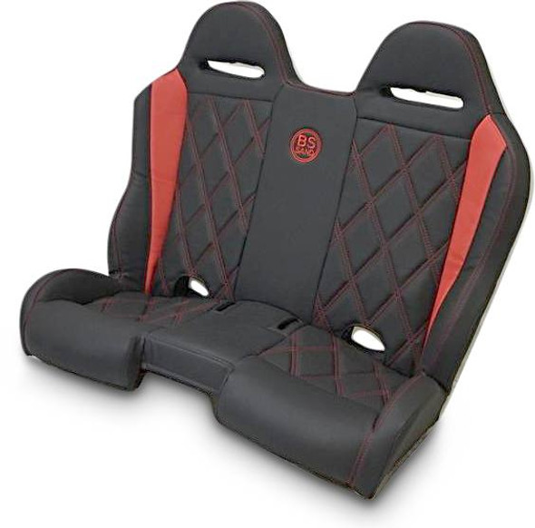 Bs Sand - 08120144 - Performance Bench Seat - Deep Orange - Maverick X3 '16-'20