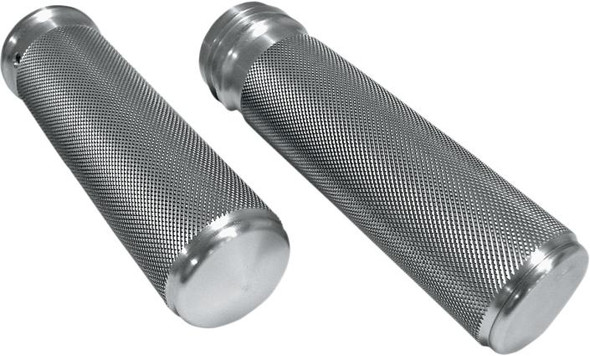  Joker Machine Knurled Throttle By Wire  Harley Grips - fits 1" Bars (Choose Finish) 