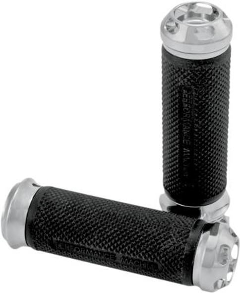  Performance Machine Harley Elite Apex Dual Cable Grips (Choose Finish) 