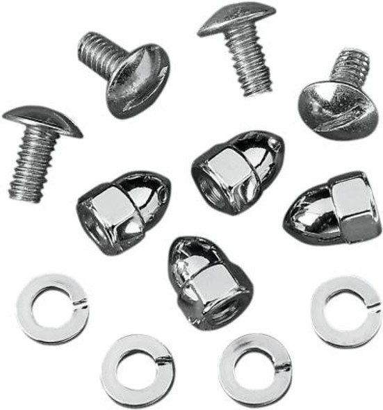 Drag License Plate Acorn Set