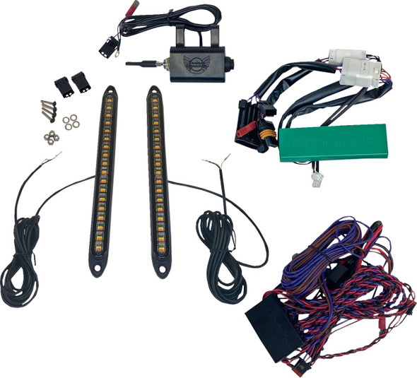Custom Dynamics - 20202150 - LED Turn Signals - Front/Rear - RZR