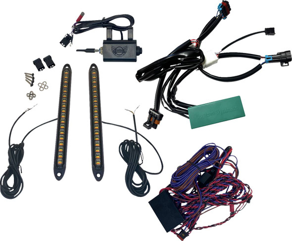 Custom Dynamics - 20202212 - Turn Signal Kit - Front/Rear - RZR Pro