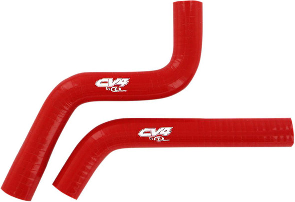Cv4 - 19020173 - Replacement Radiator Hose Kit - Red - Yamaha