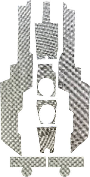 Dei - 05211888 - Heat Shield Kit - Rear - Polaris