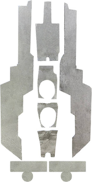 Dei - 05211889 - Heat Shield Kit - Center Console - Polaris