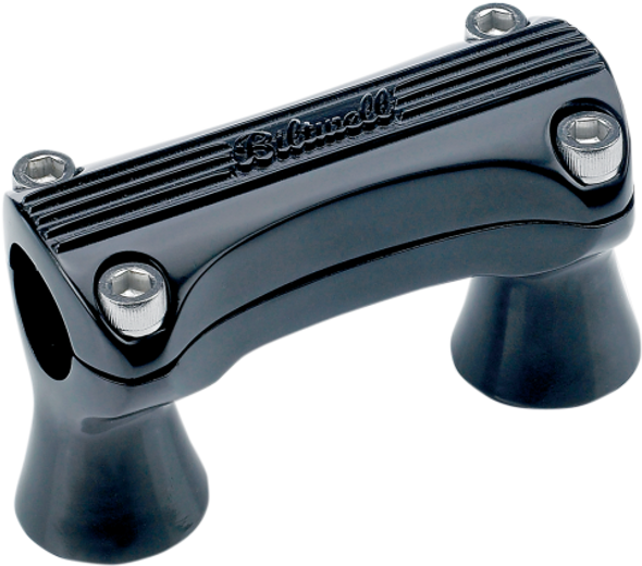 Biltwell Inc. - Motorcycle Handlebar Thunder Risers - Black