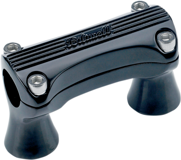 Biltwell - Motorcycle Handlebar Thunder Risers - Black