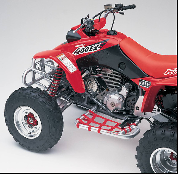 Dg Performance - D602200 - Nerf Bars - TRX400EX - Natrual/Red
