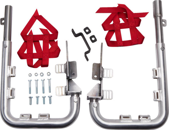 Dg Performance - D6022115 - Fat Series Nerf Bar - Red Wedding - Sportrax