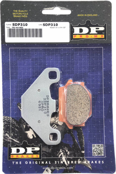 Dp Brakes - SDP310MX - Pro MX Sintered Brake Pads