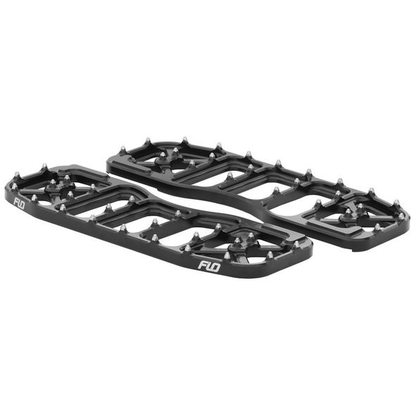 Flo Motorsports V5 Moto Floorboards fits '80-'20 Touring Models (Black)