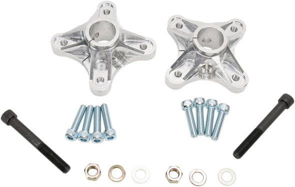 Dura Blue - DB201033 - Wheel Hubs - Rear - X-33/Cast - 0 Spline - 4/110 - Honda