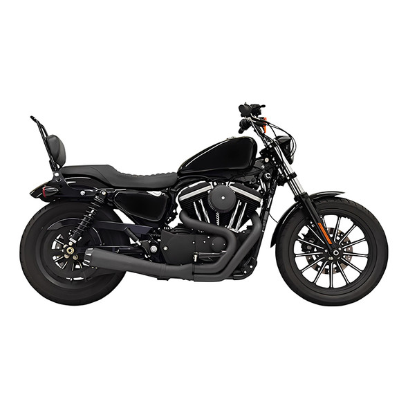 Bassani Exhaust - Road Rage 2-into-1 Exhaust System fits '04-'19 Sportster Models