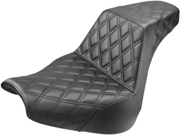 Saddlemen - Step Up Full Diamond Stitched Seat - fits '18-'19 FXBR/FXBRS
