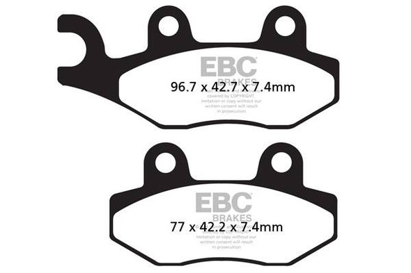 Ebc - FA135X - Sport Carbon Brake Pads