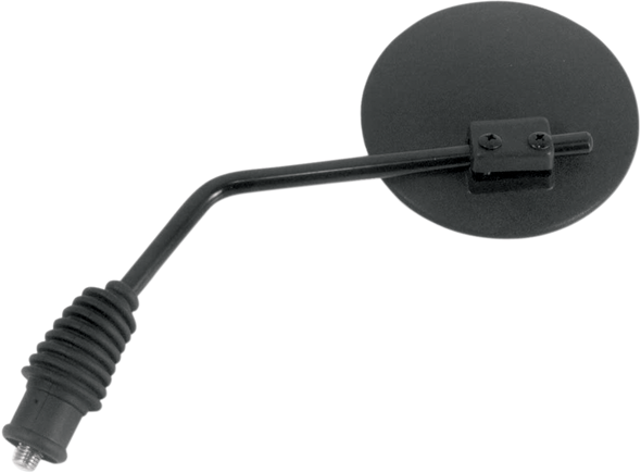 Emgo - 06400066 - Mirror - Enduro - Side View - Round - Black - Each