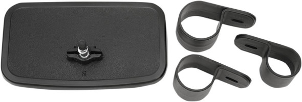 Emgo - 06401058 - Mirror - Rear View - Rectangle - Black