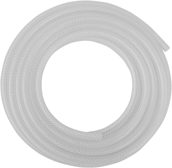 Emgo - 07060227 - Reinforced Fuel Line - Clear - 3/16" x 25'