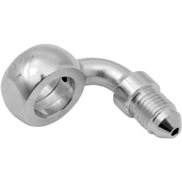 Drag Specialties Banjo Fitting - 12mm 90 Degree