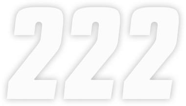 Factory Effex - 43100256 - FX Factory Number 2 - White - 4"