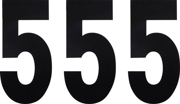 Factory Effex - FX024455 - FX Number 5 - Black - 6"