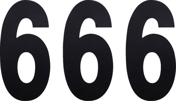 Factory Effex - FX024456 - FX Number 6 - Black - 6"
