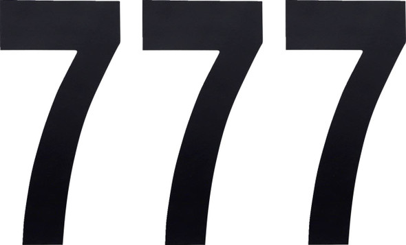 Factory Effex - FX024457 - FX Number 7 - Black - 6"