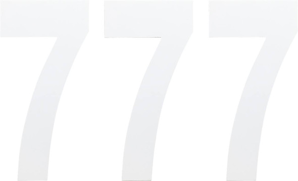 Factory Effex - FX024467 - FX Number 7 - White - 6"