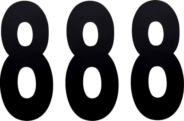 Factory Effex - FX024478 - FX Number 8 - Black - 8"