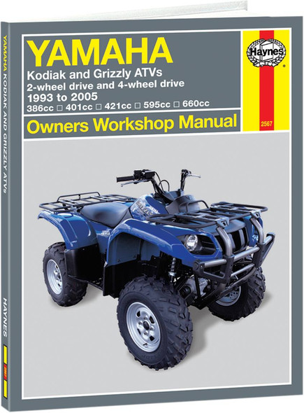 Haynes - 42010112 - Manual - Yamaha - YFM Kodiak / YFM Grizzly