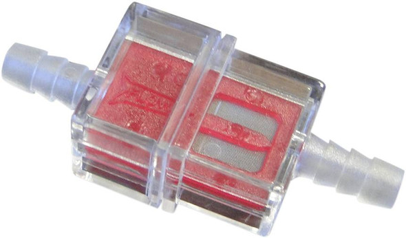 Helix - 07070071 - In-Line Fuel Filters - Red - 1/4" - Display of 21