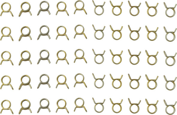 Helix - 24020300 - Hose Clamps - Self-Tensioning - Double Wire - 3/8" - 50 Pack