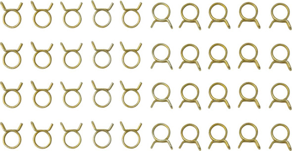 Helix - 24020301 - Hose Clamps - Self-Tensioning - Double Wire - 7/16" - 50 Pack