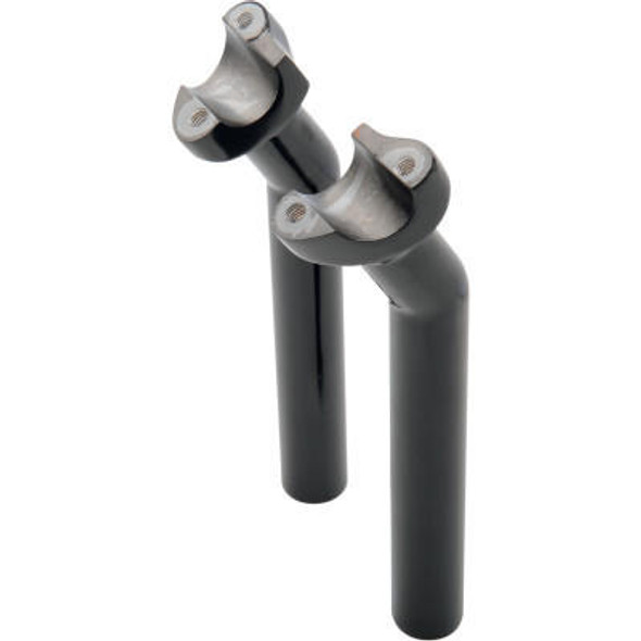  Drag Specialties 8.5" Forged Aluminum Pullback Handlebar Risers - Black 