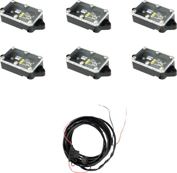 Heretic - 20403087 - Rock Light - Clear - 6 Pack