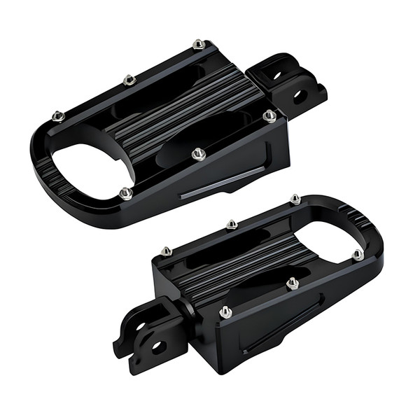 Biltwell - Punisher XL Footpeg '18-Up Up Softail & Pan America Models - Black