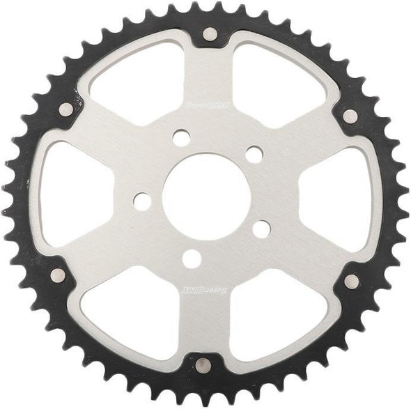  SuperSprox Harley Davidson Stealth Sprocket for Chain Drive '00-'Up - Silver 