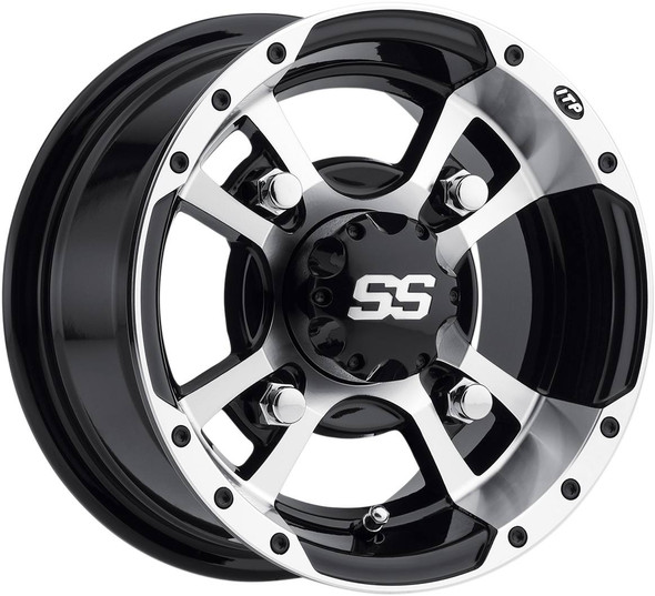 Itp - 02300195 - Wheel - SS112 Sport - Rear - Machined - 10x8 - 4/115 - 3+5