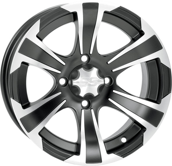 Itp - 02300391 - Wheel - SS312 - Rear - Black Machined - 14x8 - 4/110 - 5+3