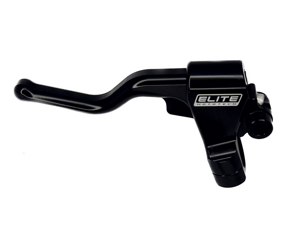  Elite Mototech Easy Pull Harley Clutch Lever W/ Mirror Mount 