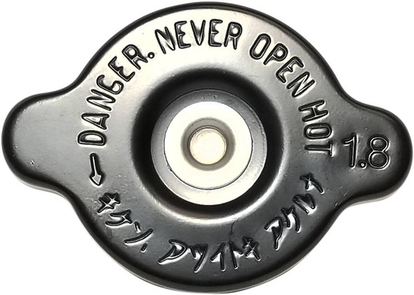 K&S Technologies - 19030029 - High Pressure Radiator Cap - Black - Black Seal - 26 PSI