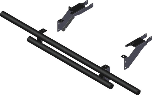Kfi Products - 05301668 - Rear Bumper - Black - Polaris