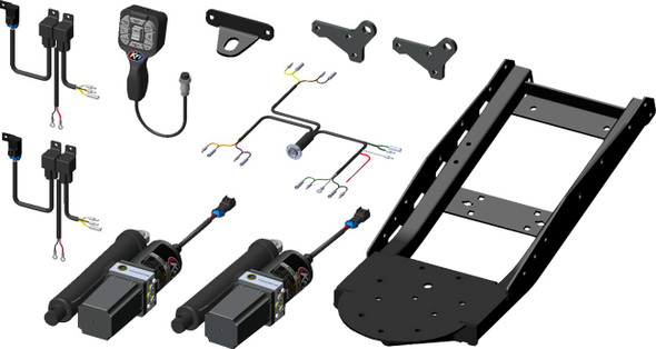 Kfi Products - 45011261 - V-Plow Actuator Tube Kit with Remote Kfi Products - 45011261 - V-Plow Actuator Tube Kit with Remote