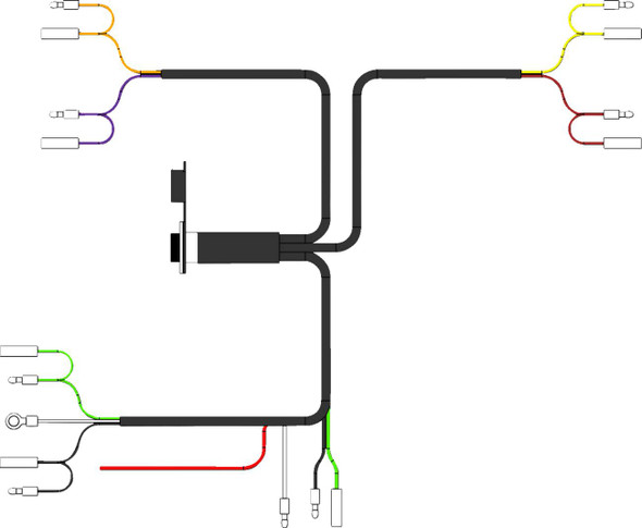 Kfi Products - 45011302 - Hand Remote Harness Replacement for V-Plow Kfi Products - 45011302 - Hand Remote Harness Replacement for V-Plow
