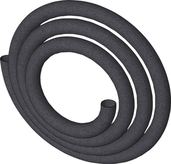 Kfi Products - 45050945 - Synthetic Winch Rope Sheath - Black - 5' - UTV